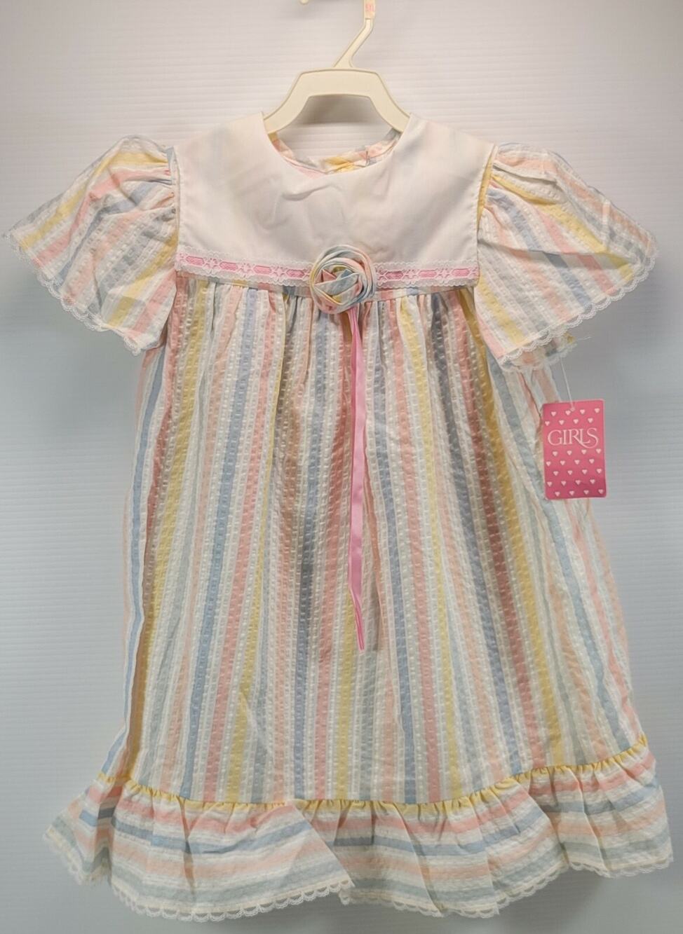 G) Vintage Girls Fashions Spring Dress Size 6XL Sears Department Store